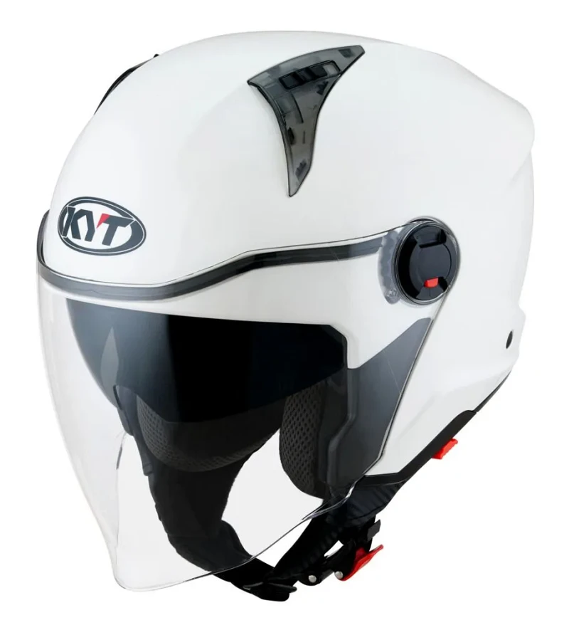 HELMET D-CITY PLAIN WHITE /E06 (S) - KYT