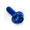 ΒΙΔΕΣ ΕΞΑΓΩΝΕΣ (ΧΑΡΑΓΜΕΝΕΣ) PRO-BOLT Aluminium Flanged Hex Bodywork Bolt M5x(0.80mm)x16mm Race Spec Etched (LBWHX516RE)