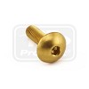ΒΙΔΕΣ ΠΛΑΤΥΚΕΦΑΛΕΣ PRO-BOLT (LFB516) Aluminium Dome Head Bolt M5x(0.80mm)x16mm