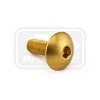 ΒΙΔΕΣ ΠΛΑΤΥΚΕΦΑΛΕΣ PRO-BOLT (LFB616) Aluminium Dome Head Bolt M6x(1.00mm)x16mm (LFB616)