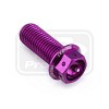ΒΙΔΕΣ ΕΞΑΓΩΝΕΣ (ΧΑΡΑΓΜΕΝΕΣ) PRO-BOLT Aluminium Flanged Hex Head Bolt M10x(1.25mm)x25mm Race Spec Etched (LHX1025FRE)