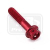 ΒΙΔΕΣ ΕΞΑΓΩΝΕΣ (ΧΑΡΑΓΜΕΝΕΣ) PRO-BOLT Aluminium Flanged Hex Head Bolt M5x(0.80mm)x25mm Race Spec Etched (LHX525RE)