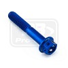 ΒΙΔΕΣ ΕΞΑΓΩΝΕΣ (ΧΑΡΑΓΜΕΝΕΣ) PRO-BOLT Aluminium Flanged Hex Head Bolt M5x(0.80mm)x30mm Race Spec Etched (LHX530RE)