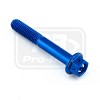 ΒΙΔΕΣ ΕΞΑΓΩΝΕΣ (ΧΑΡΑΓΜΕΝΕΣ) PRO-BOLT Aluminium Flanged Hex Head Bolt M5x(0.80mm)x35mm Race Spec Etched (LHX535RE)
