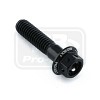 ΒΙΔΕΣ ΕΞΑΓΩΝΕΣ (ΧΑΡΑΓΜΕΝΕΣ) PRO-BOLT Aluminium Flanged Hex Head Bolt M6x(1.00mm)x25mm Race Spec Etched (LHX625RE)
