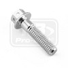 ΒΙΔΕΣ ΕΞΑΓΩΝΕΣ (ΧΑΡΑΓΜΕΝΕΣ) PRO-BOLT Aluminium Flanged Hex Head Bolt M6x(1.00mm)x25mm Race Spec Etched (LHX625RE)