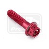 ΒΙΔΕΣ ΕΞΑΓΩΝΕΣ (ΧΑΡΑΓΜΕΝΕΣ) PRO-BOLT Aluminium Flanged Hex Head Bolt M6x(1.00mm)x25mm Race Spec Etched (LHX625RE)