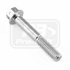 ΒΙΔΕΣ ΕΞΑΓΩΝΕΣ (ΧΑΡΑΓΜΕΝΕΣ) PRO-BOLT Aluminium Flanged Hex Head Bolt M6x(1.00mm)x40mm Race Spec Etched (LHX640RE)