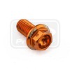 ΒΙΔΕΣ ΕΞΑΓΩΝΕΣ (ΧΑΡΑΓΜΕΝΕΣ) PRO-BOLT Aluminium Flanged Hex Head Bolt M8x(1.25mm)x15mm Race Spec Etched (LHX815RE)