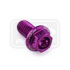 ΒΙΔΕΣ ΕΞΑΓΩΝΕΣ (ΧΑΡΑΓΜΕΝΕΣ) PRO-BOLT Aluminium Flanged Hex Head Bolt M8x(1.25mm)x15mm Race Spec Etched (LHX815RE)