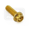 ΒΙΔΕΣ ΕΞΑΓΩΝΕΣ (ΧΑΡΑΓΜΕΝΕΣ) PRO-BOLT Aluminium Flanged Hex Head Bolt M8x(1.25mm)x25mm Race Spec Etched (LHX825RE)