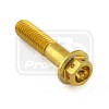 ΒΙΔΕΣ ΕΞΑΓΩΝΕΣ (ΧΑΡΑΓΜΕΝΕΣ) PRO-BOLT Aluminium Flanged Hex Head Bolt M8x(1.25mm)x35mm Race Spec Etched (LHX835RE)