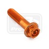 ΒΙΔΕΣ ΕΞΑΓΩΝΕΣ (ΧΑΡΑΓΜΕΝΕΣ) PRO-BOLT Aluminium Flanged Hex Head Bolt M8x(1.25mm)x35mm Race Spec Etched (LHX835RE)