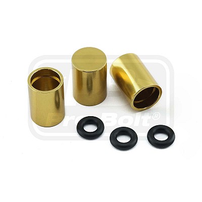 PRO-BOLT ΚΙΤ ΤΑΠΕΣ ΑΛΟΥΜΙΝΟΥ ΕΞΑΕΡΩΣΗΣ M7 Pack x3