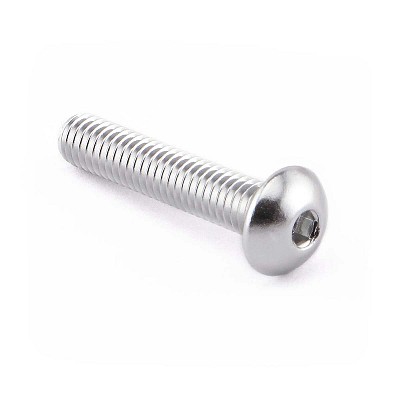 ΒΙΔΕΣ ΠΛΑΤΥΚΕΦΑΛΕΣ PRO-BOLT Aluminium Dome Head Bolt M6x(1.00mm)x30mm (12mm O/D) (LFB630XS) SMALL HEAD