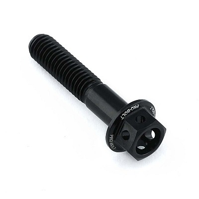 ΒΙΔΕΣ ΕΞΑΓΩΝΕΣ (ΧΑΡΑΓΜΕΝΕΣ) PRO-BOLT Aluminium Flanged Hex Head Bolt M5x(0.80mm)x25mm Race Spec Etched (LHX525RE)