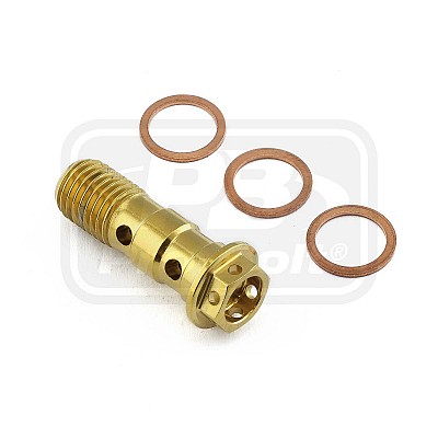 PRO-BOLT ΒΙΔΑ ΑΝΟΞΕΙΔΩΤΗ ΡΑΚΟΡ ΠΙΣΩ ΔΑΓΚΑΝΑΣ Race Spec (1.25mm)