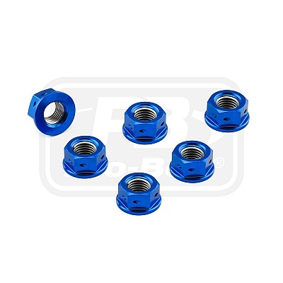 PRO-BOLT ΠΑΞΙΜΑΔΙΑ ΑΛΟΥΜΙΝΙΟΥ ΣΕΤ ΓΡΑΝΑΖΙΟΥ M10x(1.25mm) ΔΙΑΤΡΗΤΑ Pack x6