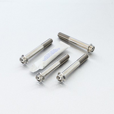 PRO-BOLT ΒΙΔΕΣ ΤΙΤΑΝΙΟΥ ΕΞΑΓΩΝΕΣ ΒΑΣΗΣ ΔΑΓΚΑΝΑΣ 10x(1.25mm)x70mm (Pack x 4)