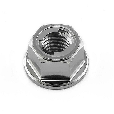 ΠΑΞΙΜΑΔΙΑ TITANIOY PRO-BOLT (TILOCKNUT8G) Titanium Flanged Metal Lock Nut M8x(1.25mm) Gold