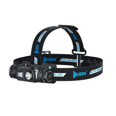 Φακός κεφαλης WUBEN H1 Black - 1200 Lumens Brightest Rechargeable Outdoor Hiking Headlamp