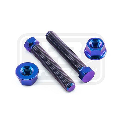 PRO-BOLT ΒΙΔΕΣ ΤΙΤΑΝΙΟΥ ΣΕΤ ΡΕΓΟΥΛΑΤΟΡΟΙ & ΠΑΞΙΜΑΔΙΑ ΑΞΟΝΑ M8x(1.25mm)x45mm