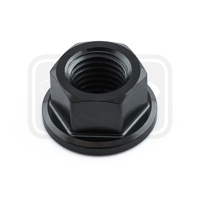 PRO-BOLT Titanium Sprocket Nut M10x(1.25mm) Black