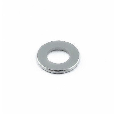 Aluminium Flat Washer M5 (10mm O/D) Silver