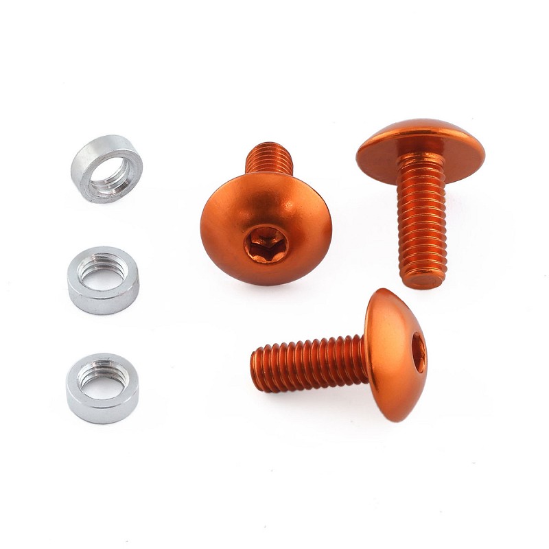 Aluminium Chain Guard Suzuki Hayabusa 13 Orange