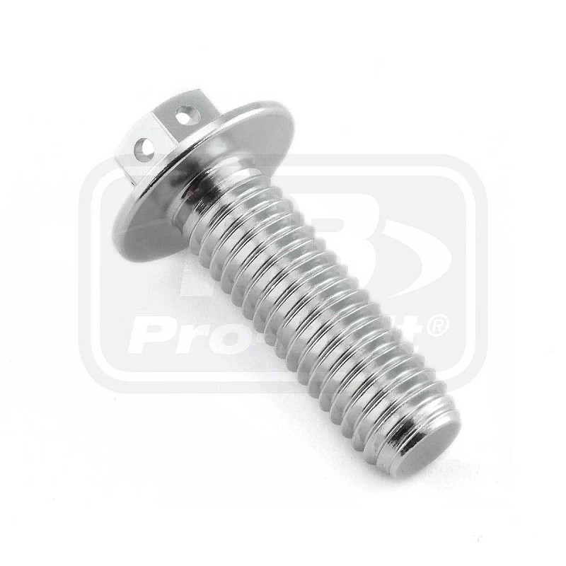 ΒΙΔΕΣ ΕΞΑΓΩΝΕΣ (ΧΑΡΑΓΜΕΝΕΣ) PRO-BOLT Aluminium Flanged Hex Bodywork Bolt M8x(1.25mm)x25mm Race Spec Etched (LBWHX825RE)
