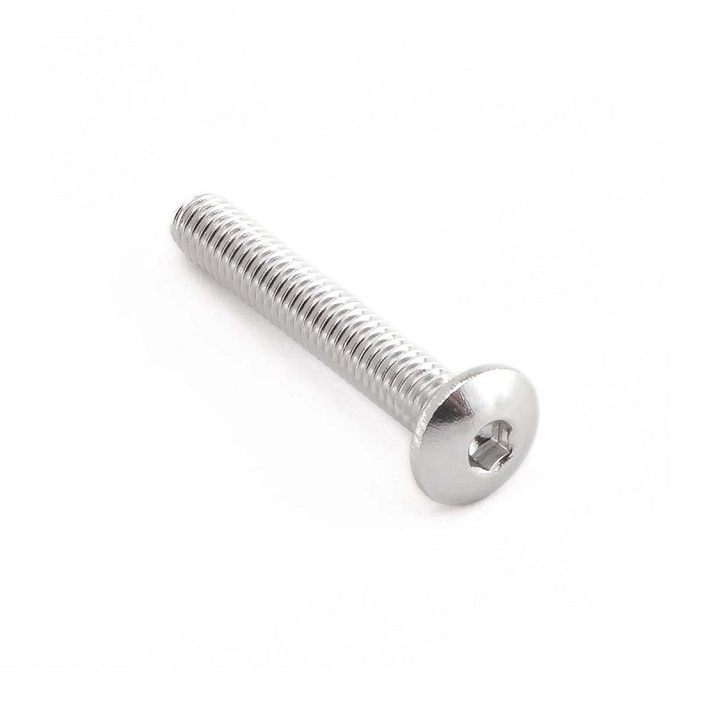 ΒΙΔΕΣ ΠΛΑΤΥΚΕΦΑΛΕΣ PRO-BOLT Aluminium Dome Head Bolt M4x(0.70mm)x25mm (LFB425)