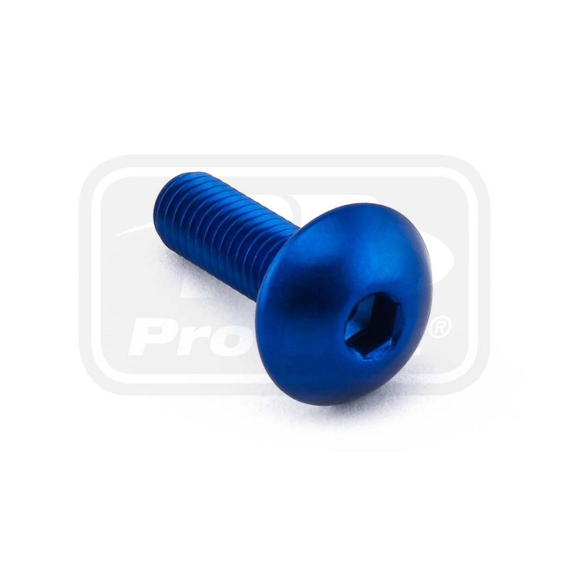 ΒΙΔΕΣ ΠΛΑΤΥΚΕΦΑΛΕΣ PRO-BOLT (LFB516) Aluminium Dome Head Bolt M5x(0.80mm)x16mm