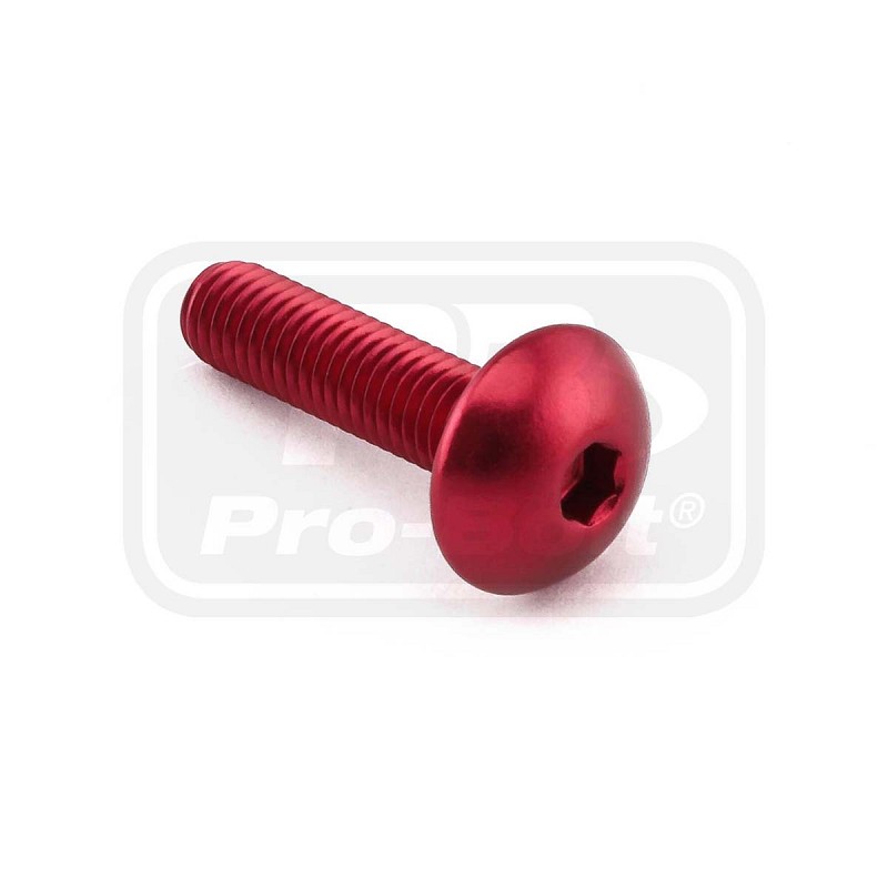 ΒΙΔΕΣ ΠΛΑΤΥΚΕΦΑΛΕΣ PRO-BOLT Aluminium Dome Head Bolt M5x(0.80mm)x20mm (LFB520)
