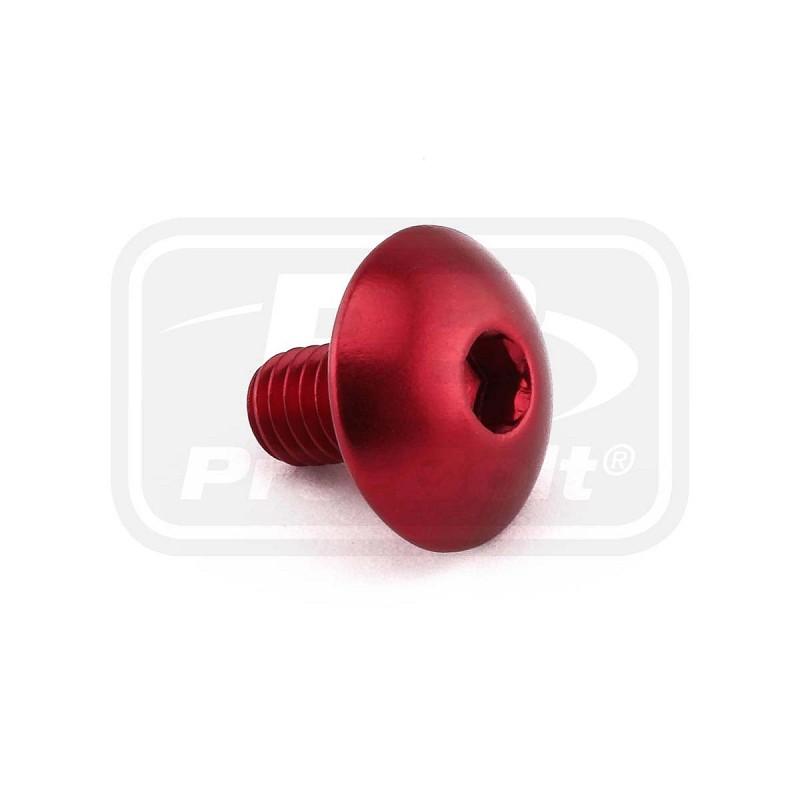 ΒΙΔΕΣ ΠΛΑΤΥΚΕΦΑΛΕΣ PRO-BOLT Aluminium Dome Head Bolt M6x(1.00mm)x10mm (LFB610)