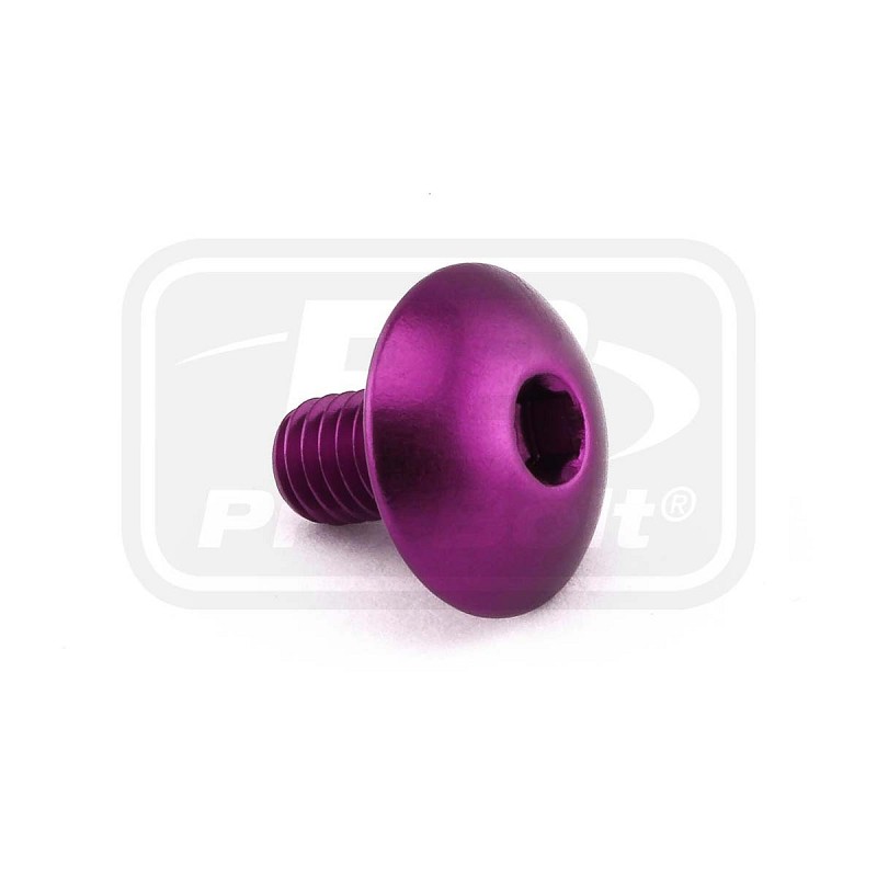 ΒΙΔΕΣ ΠΛΑΤΥΚΕΦΑΛΕΣ PRO-BOLT Aluminium Dome Head Bolt M6x(1.00mm)x10mm (LFB610)