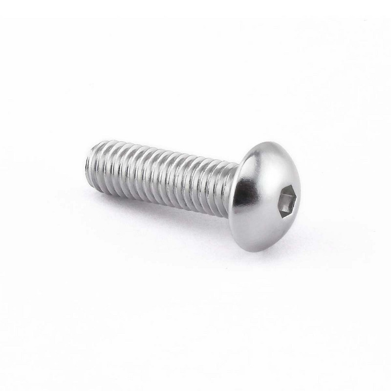 ΒΙΔΕΣ ΠΛΑΤΥΚΕΦΑΛΕΣ PRO-BOLT Aluminium Dome Head Bolt M6x(1.00mm)x20mm (12mm O/D) (LFB620XS) SMALL HEAD