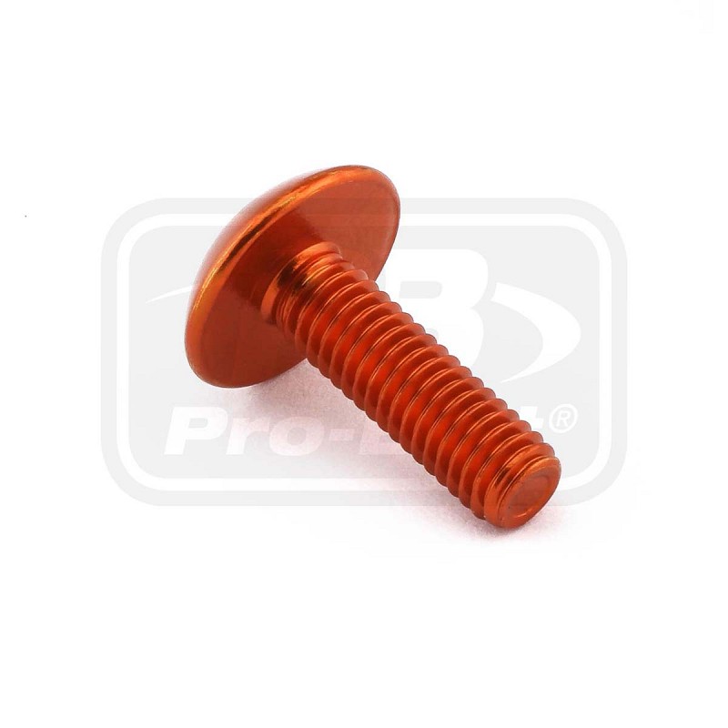 ΒΙΔΕΣ ΠΛΑΤΥΚΕΦΑΛΕΣ PRO-BOLT Aluminium Dome Head Bolt M6x(1.00mm)x20mm (LFB620)