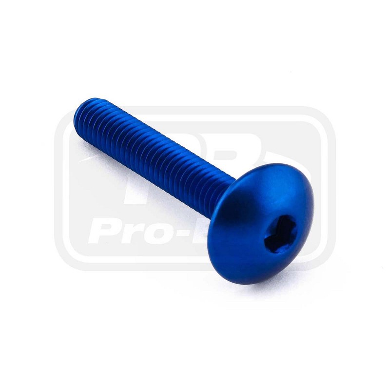 ΒΙΔΕΣ ΠΛΑΤΥΚΕΦΑΛΕΣ PRO-BOLT Aluminium Dome Head Bolt M6x(1.00mm)x35mm (LFB635)