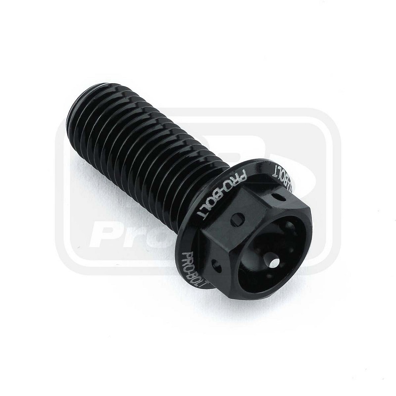 ΒΙΔΕΣ ΕΞΑΓΩΝΕΣ (ΧΑΡΑΓΜΕΝΕΣ) PRO-BOLT Aluminium Flanged Hex Head Bolt M10x(1.25mm)x25mm Race Spec Etched (LHX1025FRE)