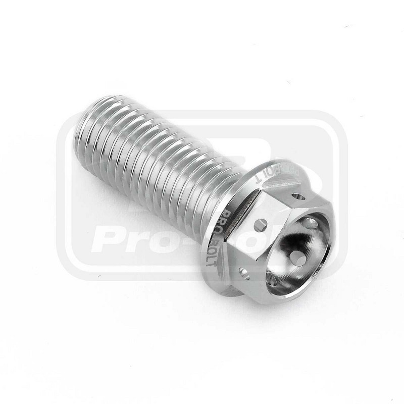 ΒΙΔΕΣ ΕΞΑΓΩΝΕΣ (ΧΑΡΑΓΜΕΝΕΣ) PRO-BOLT Aluminium Flanged Hex Head Bolt M10x(1.25mm)x25mm Race Spec Etched (LHX1025FRE)