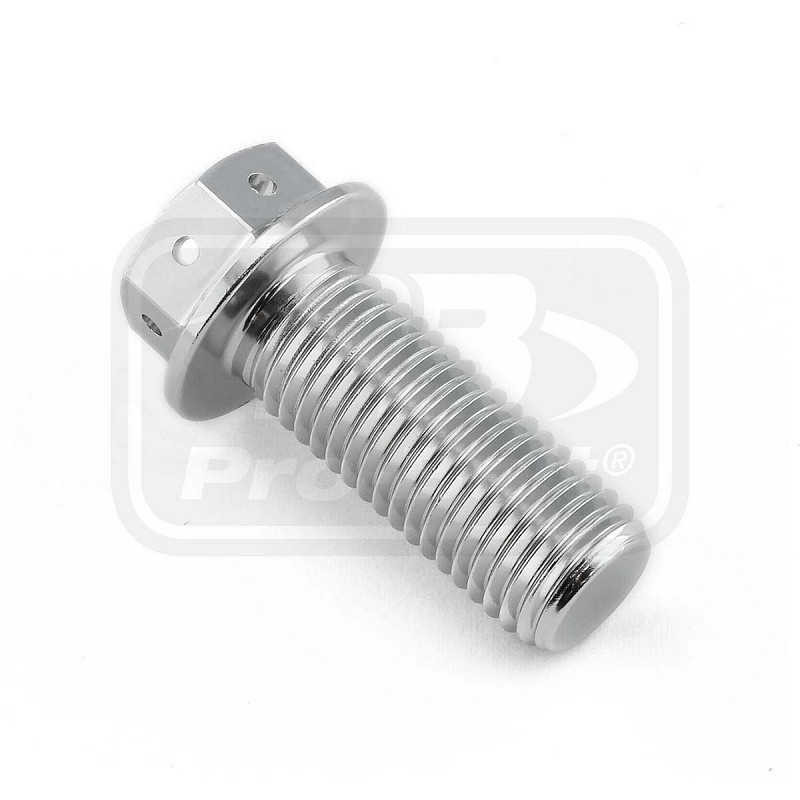 ΒΙΔΕΣ ΕΞΑΓΩΝΕΣ (ΧΑΡΑΓΜΕΝΕΣ) PRO-BOLT Aluminium Flanged Hex Head Bolt M10x(1.25mm)x25mm Race Spec Etched (LHX1025FRE)