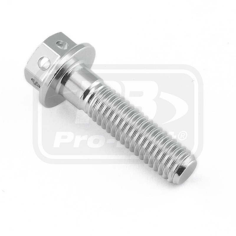 ΒΙΔΕΣ ΕΞΑΓΩΝΕΣ (ΧΑΡΑΓΜΕΝΕΣ) PRO-BOLT Aluminium Flanged Hex Head Bolt M5x(0.80mm)x20mm Race Spec Etched (LHX520RE)