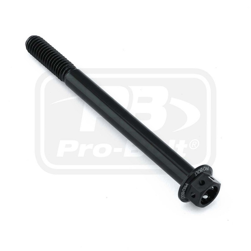 ΒΙΔΕΣ ΕΞΑΓΩΝΕΣ (ΧΑΡΑΓΜΕΝΕΣ) PRO-BOLT Aluminium Flanged Hex Head Bolt M6x(1.00mm)x70mm Race Spec Etched (LHX670RE)