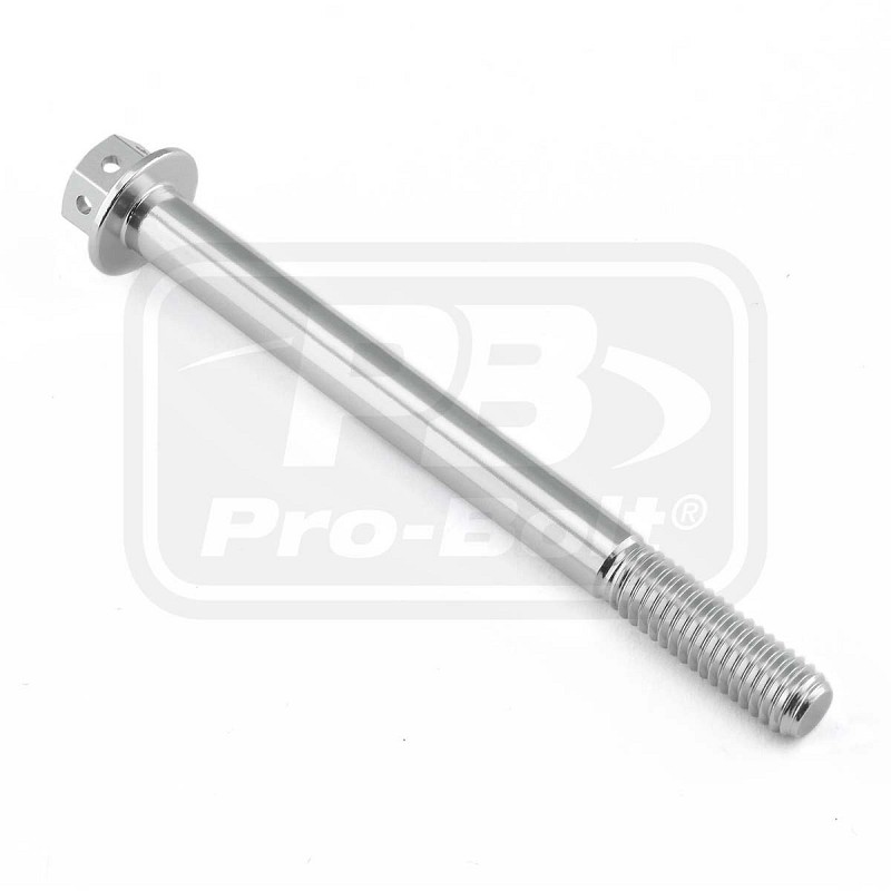ΒΙΔΕΣ ΕΞΑΓΩΝΕΣ (ΧΑΡΑΓΜΕΝΕΣ) PRO-BOLT Aluminium Flanged Hex Head Bolt M6x(1.00mm)x70mm Race Spec Etched (LHX670RE)