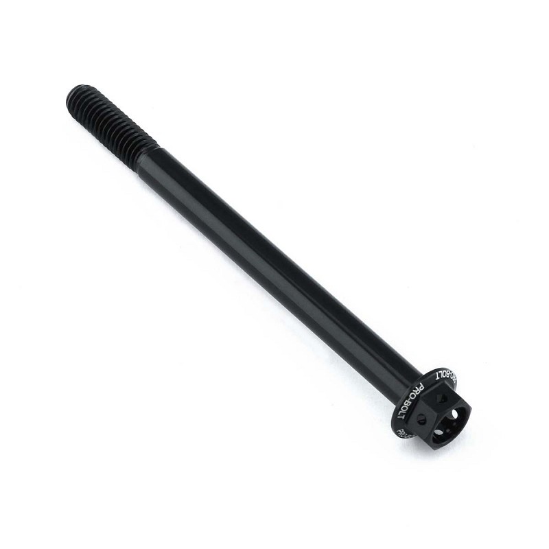 ΒΙΔΕΣ ΕΞΑΓΩΝΕΣ (ΧΑΡΑΓΜΕΝΕΣ) PRO-BOLT Aluminium Flanged Hex Head Bolt M6x(1.00mm)x80mm Race Spec Etched (LHX680RE)