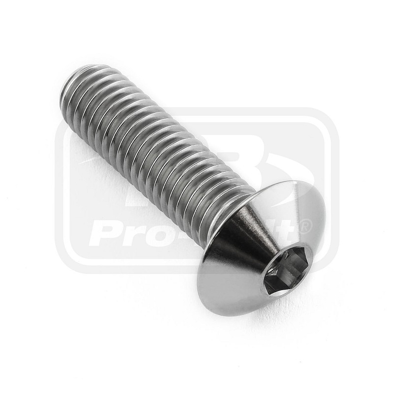 PRO-BOLT ΒΙΔΑ ΤΙΤΑΝΙΟΥ ΠΛΑΤΥΚΕΦΑΛΗ M8x(1.25mm)x30mm
