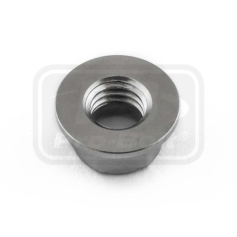 ΠΑΞΙΜΑΔΙΑ TITANIOY PRO-BOLT (TINYNFL8) Titanium Flanged Nylon Nut M8x(1.25mm) Natural
