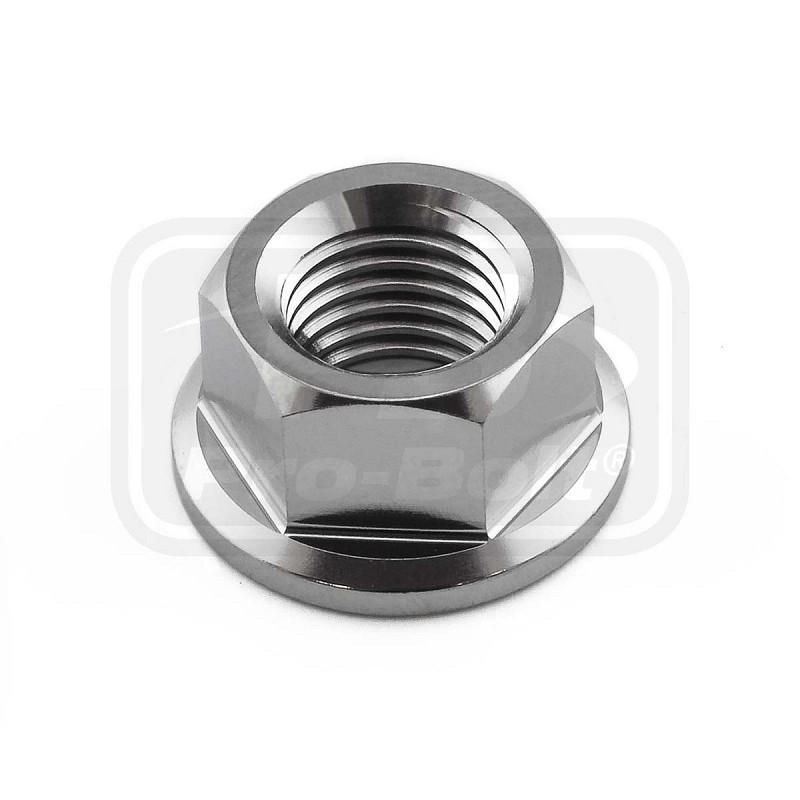 ΠΑΞΙΜΑΔΙΑ TITANIOY PRO-BOLT (TISPN10) Titanium Sprocket Nuts M10x(1.25mm) Natural