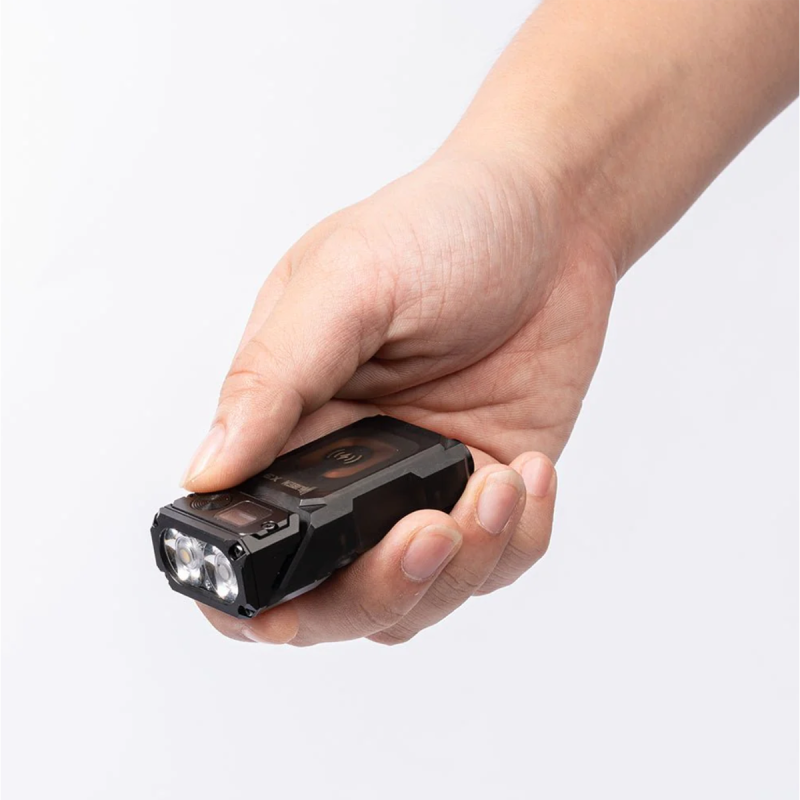 Φακός WUBEN X3 Black Lightok X3 Owl EDC Flashlight - Rechargeable Mini 700 LUMENS Flashlights (Red and white light)
