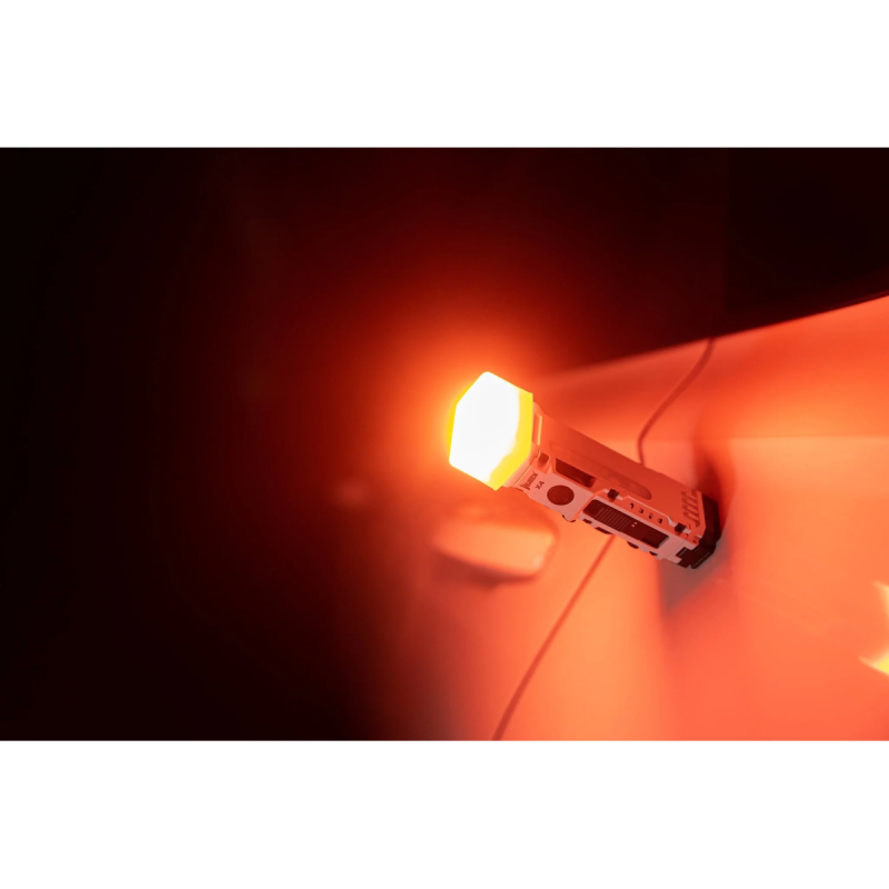 Καπάκι Διαχυτή Φωτός Σιλικόνης WUBEN AC3 Red Diffuser Cap για φακους X4 / X2 / X2 Pro